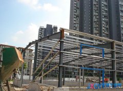 江西運通汽車違建倉庫被城管依法拆除