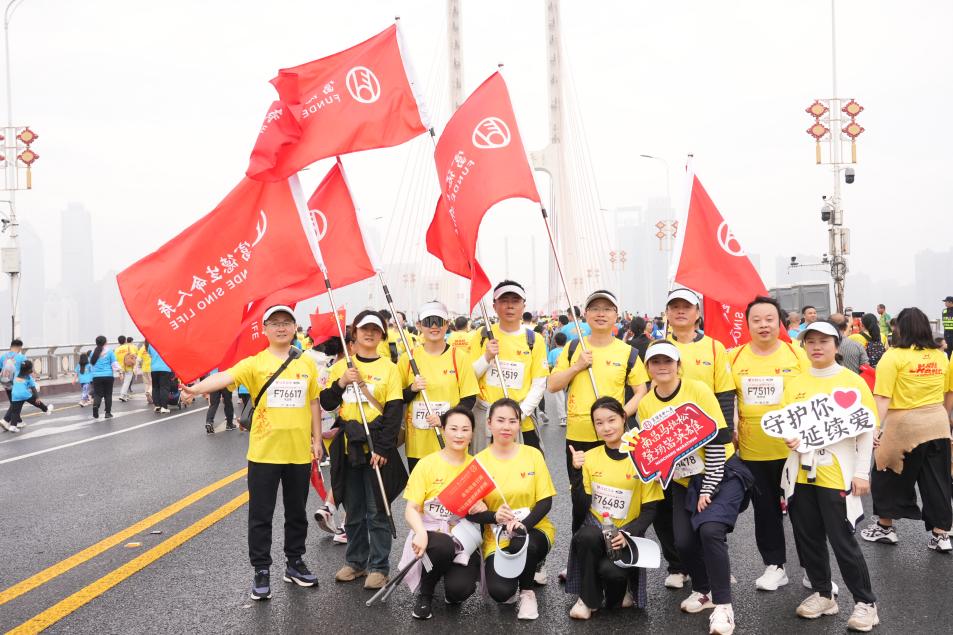富德生命人壽用心守護(hù)｜2024南昌馬拉松全程激情完賽！